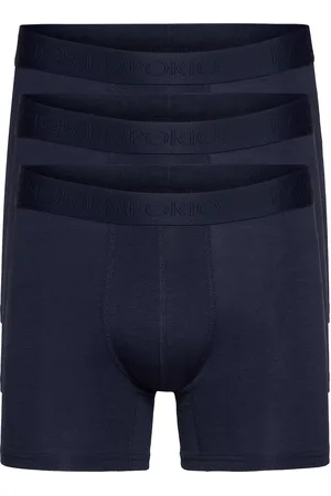 Panos Emporio 3Pk Base Bamboo Boxer Bokserit Blue