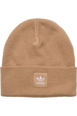 adidas Adicolor Cuff Knit Beanie Sport Headwear Beanies Beige