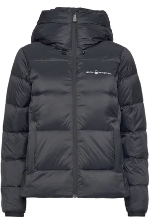 Sail Racing W Cloud Down Hood Sport Jackets Padded Jacket Black