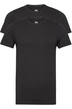 JBS 2-Pack O-Neck Bamboo. Tops T-shirts Short-sleeved Black