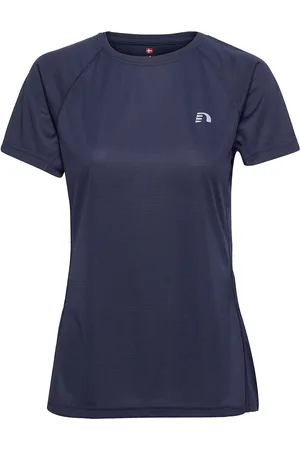 Newline Women Core Running T-Shirt S/S Sport T-shirts & Tops Short-sleeved Navy