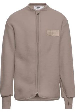 Molo Umbat Outerwear Fleece Outerwear Fleece Jackets Beige