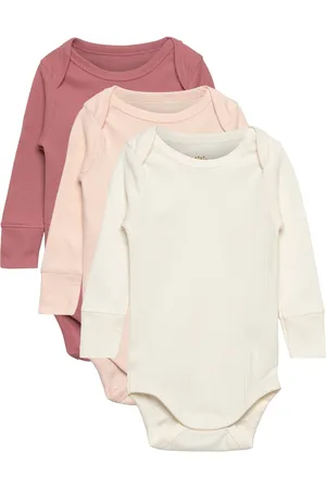 Copenhagen Colors 3 Pack Rib Jersey Long Sleeve Body Bodies Long-sleeved White