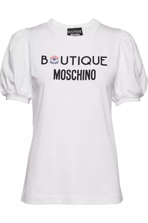 Moschino Naiset T-paidat - T-Shirt T-shirts & Tops Short-sleeved Valkoinen