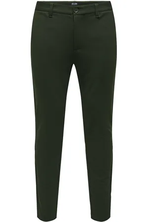 Only & Sons Onsmark Slim Gw 0209 Pant Noos Bottoms Trousers Chinos Green