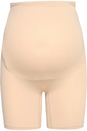 Lindex Brief Seamless Biker High Mom Lingerie Shapewear Bottoms Coral