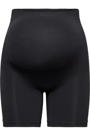 Lindex Brief Seamless Biker High Mom Lingerie Shapewear Bottoms Black
