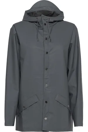 Rains Jacket W3 Outerwear Rainwear Rain Coats Grey
