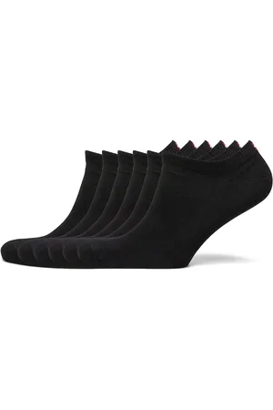 DANISH ENDURANCE Low-Cut Bamboo Dress Socks 6-Pack Sport Socks Footies-ankle Socks Black