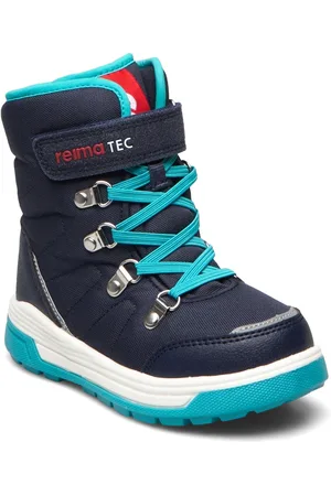 Reima Tec Winter Boots, Quicker Talvikengät Tarroilla Navy