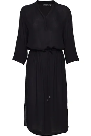 Soaked in Luxury Slzaya Dress Polvipituinen Mekko Black