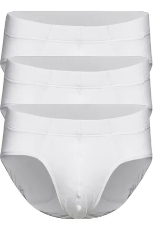 Jockey Brief 3-P C+ Y-sepalus Briefs Alushousut White