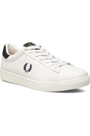 Fred Perry Spencer Leather Matalavartiset Sneakerit Tennarit White
