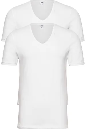 JBS 2-Pack T-Shirt V-Neck Gots Tops T-shirts Short-sleeved White
