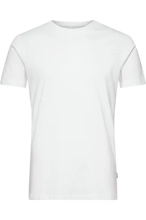 Solid Sdrock Ss Tops T-shirts Short-sleeved White