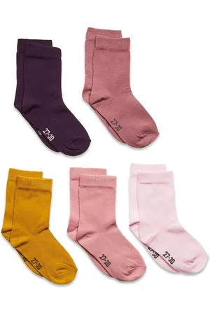 Minymo Ankle Sock - Multi Sukat Pink