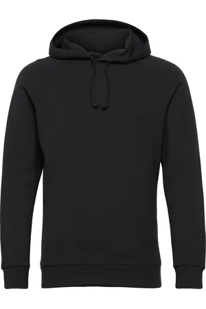 MOS MOSH Gallery Abel Hood Sweat Tops Sweat-shirts & Hoodies Hoodies Black