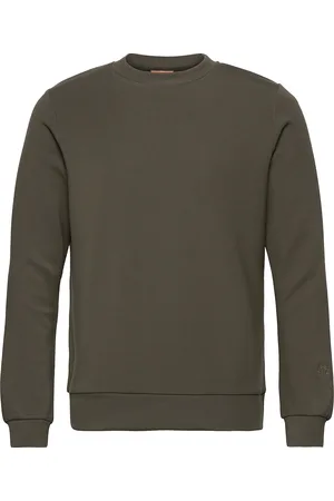 MOS MOSH Gallery Abel Crew Neck Sweat Tops Sweat-shirts & Hoodies Sweat-shirts Green