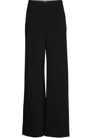 Rodebjer Sini Designers Trousers Wide Leg Black
