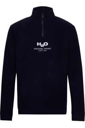 H2O Blåvand Ii Fleece Half Zip Tops Sweat-shirts & Hoodies Fleeces & Midlayers Black