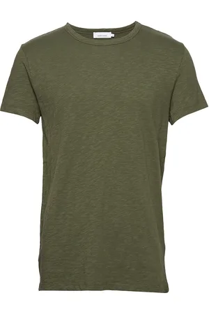 Samsøe Samsøe Lassen O-N Ss 2586 Designers T-shirts Short-sleeved Green