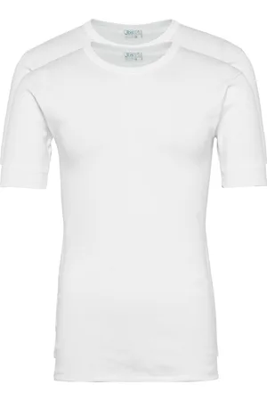 JBS T-Shirt 2-Pack Organic Tops T-shirts Short-sleeved White