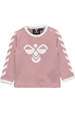 Hummel Hmlflipper T-Shirt L/S Sport T-shirts Long-sleeved T-shirts Pink