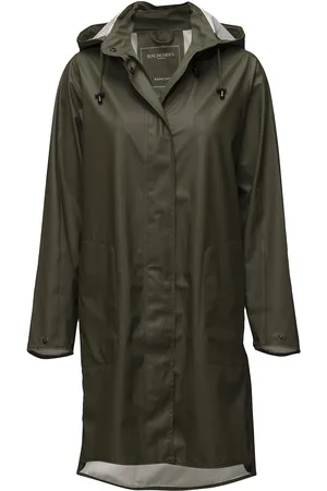 Ilse Jacobsen Raincoat Outerwear Rainwear Rain Coats Green