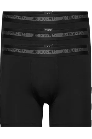 JBS 3-Pack Tights Bamboo Bokserit Black