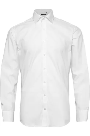 BOSWEEL SHIRTS EST. 1937 Modern Fit Mens Shirt Tops Shirts Business White