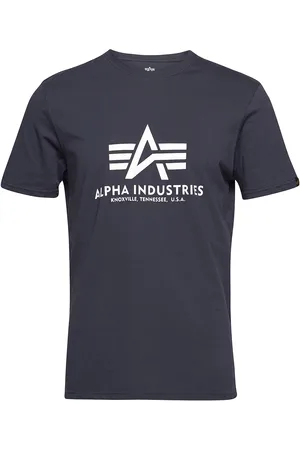 Alpha Industries Basic T-Shirt Designers T-shirts Short-sleeved Blue