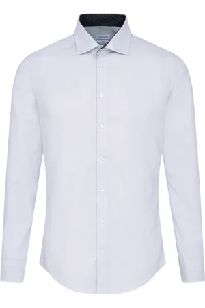 Seidensticker Business Kent Patch13 Tops Shirts Business Blue