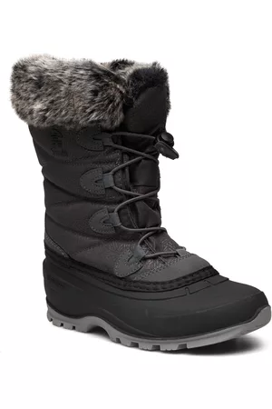 Kamik Naiset Lumisaappaat - Momentum 3 W Shoes Wintershoes Winter Boots Musta