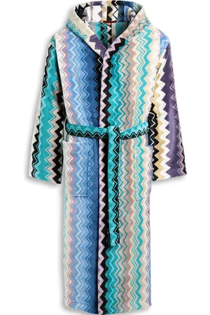 Missoni Giacomo Bathrobe Hooded Home Textiles Bathroom Textiles Robes Multi/patterned