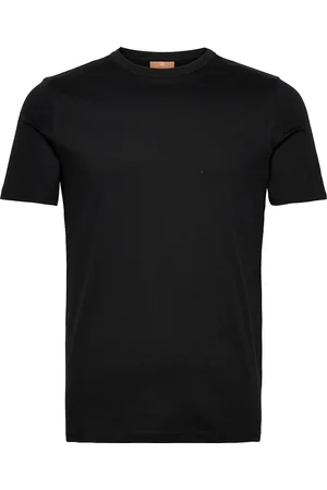 MOS MOSH Gallery Perry Crunch O-Ss Tee Tops T-shirts Short-sleeved Black