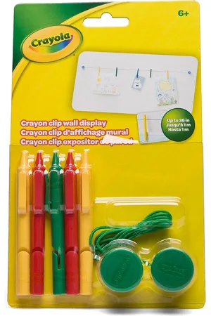 Crayola Clip Wall Display Toys Creativity Drawing & Crafts Craft Craft Sets Multi/patterned