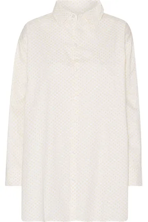 finenord Pyjamas Skjorte Toppi White
