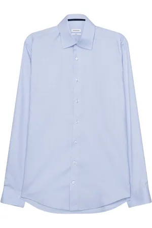 Seidensticker Business Kent Patch3 Tops Shirts Business Blue