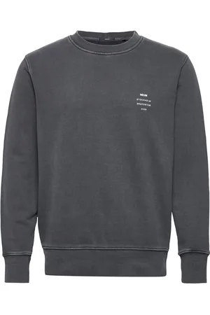 NEUW Crew Tops Sweat-shirts & Hoodies Sweat-shirts Black