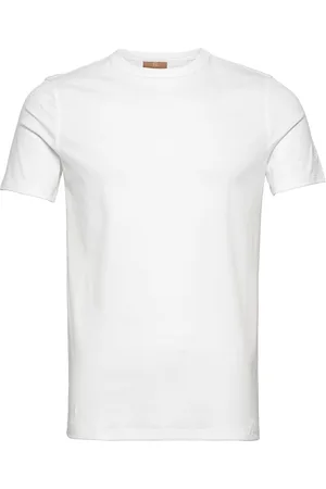 MOS MOSH Gallery Perry Crunch O-Ss Tee Tops T-shirts Short-sleeved White