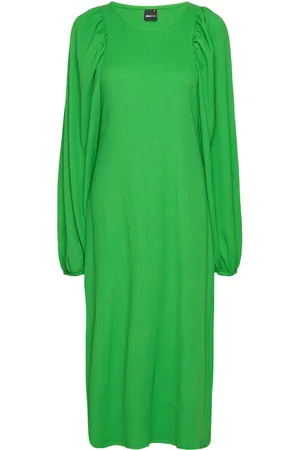 Gina Tricot Anni Dress Polvipituinen Mekko Green