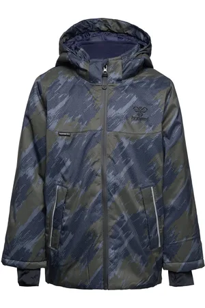 Hummel Hmllogan Tex Jacket Sport Shell Clothing Shell Jacket Multi/patterned