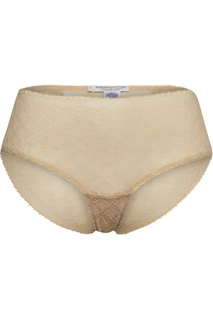 Underprotection Christyup Hipsters Hipsterit Alushousut Alusvaatteet Beige