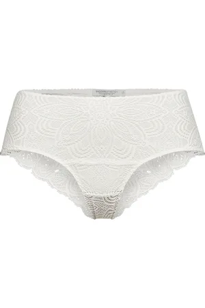 Underprotection Luna Hipsters Hipsterit Alushousut Alusvaatteet White