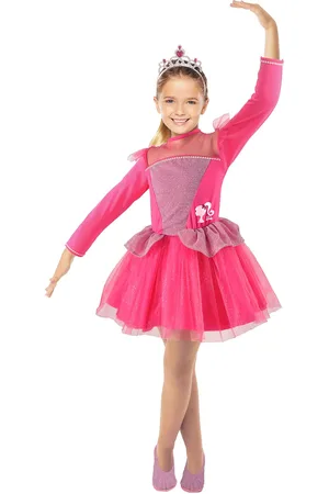 Martinex Barbie Ballerina Costume 3-4 Toys Costumes & Accessories Character Costumes Pink