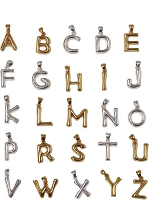 Blue Billie Helium Letter Designers Jewellery Pendants Gold