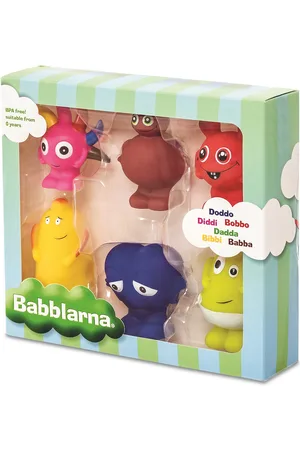 Babblarna Plastic Figures, Bd Mix, 6 Ass. Toys Playsets & Action Figures Play Sets Multi/patterned