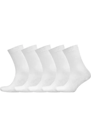 Decoy Ankle Sock Cotton 5-Pk Lingerie Socks Regular Socks White