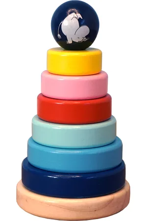 Mumin Moomin Stacking Rings Toys Baby Toys Educational Toys Stackable Blocks Multi/patterned