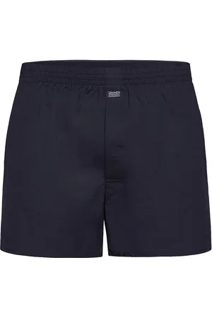 Jockey Boxer Woven 1-P Underwear Boxer Shorts Blue